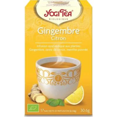 Yogi Tea Organiczny napar cytrynowo-imbirowy 17 saszetek