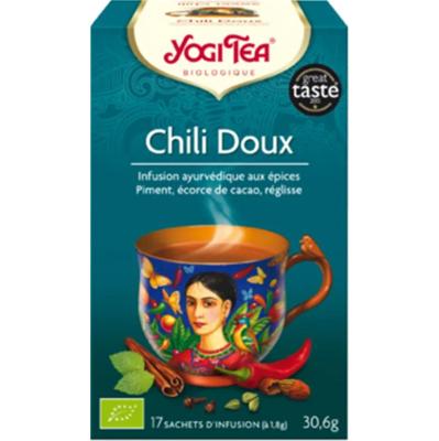 Yogi Tea Chile Miękki organiczny napar ajurwedyjski 17 saszetek