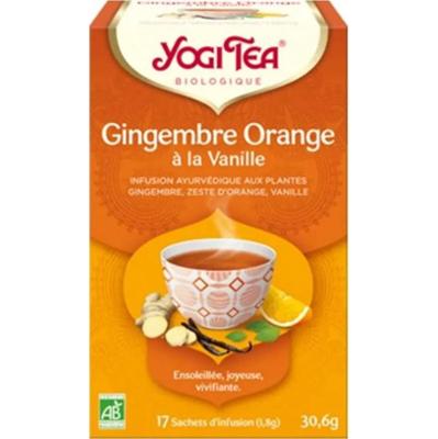 Yogi Tea Imbir Pomarańczowy 17 Saszetek