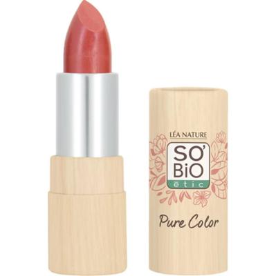 Natura Lea so bio étic Szminka Pure Color Semi-LipstickGloss, 10 Koral jasny (5 g)