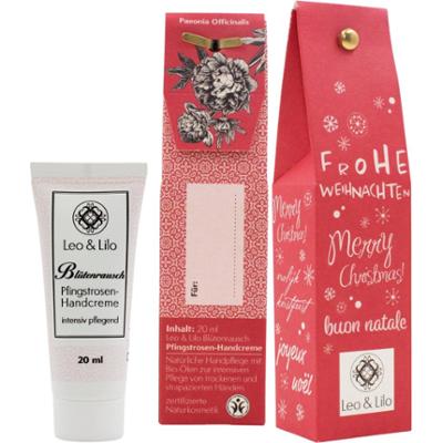 Leo & lilo Mały Peonia Prezent Bożonarodzeniowy, Życzenia Bożonarodzeniowe (20 ml)