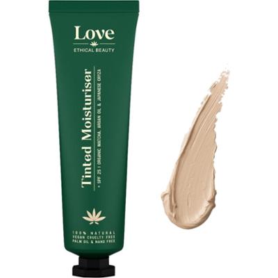 Love ethical beauty Nawilżający krem koloryzujący SPF 25, jasny (30 g)