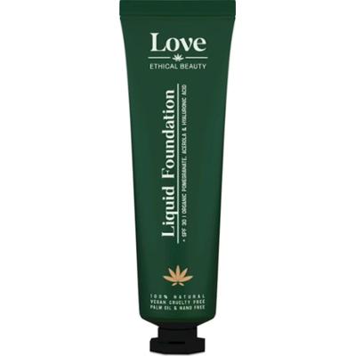Love ethical beauty Podkład w płynie SPF 30, lekki (30g)
