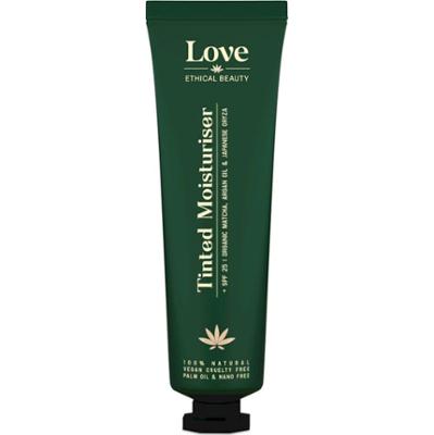 Love ethical beauty Krem nawilżający z filtrem SPF 25, przezroczysty (30 g)
