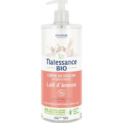 Natessance Krem pod prysznic Donkey Milk, 1 litr