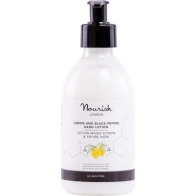 Nourish london Balsam do rąk cytryna i czarny pieprz, 300 ml