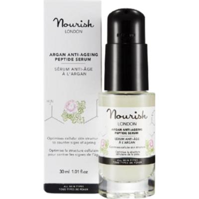 Nourish london Serum przeciwstarzeniowe z peptydami arganowymi, 30 ml