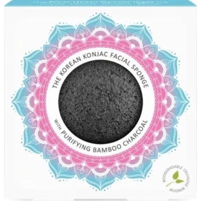 The konjac sponge company Mandala Konjac Gąbka do twarzy z żółtej glinki