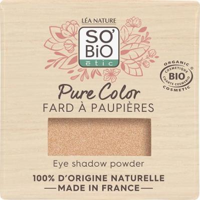 Natura Lea so bio étic Cień do powiek Pure Color, 01 Beige Lumière (3 g)