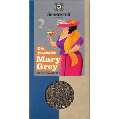 Sonnentor Herbata czarna organiczna - Mary Grey - The Fruity, sypka (90 g)