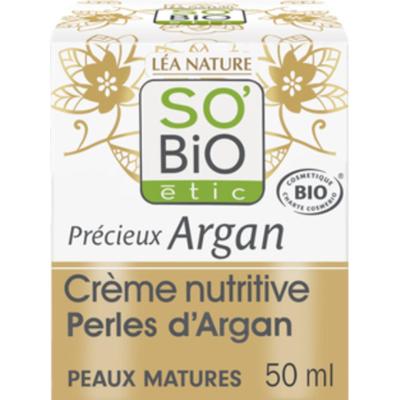 Natura Lea so bio étic Précieux Argan - Odżywczy krem do twarzy 50 ml