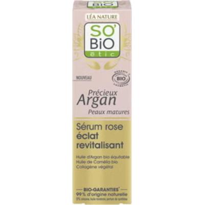 Natura Lea so bio étic Precious Argan - Rewitalizujące Serum Różowe 30 ml