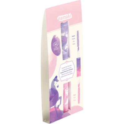Namaki Tusz do rzęs Double Ended Hair Mascara różowy - fioletowy, 7ml