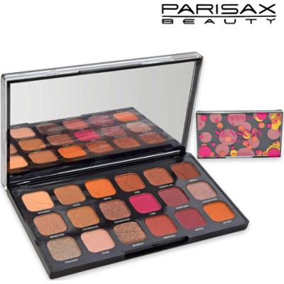 Paleta cieni do powiek Parisax, błyszczące kolory - paleta aux couleurs chatoyantes