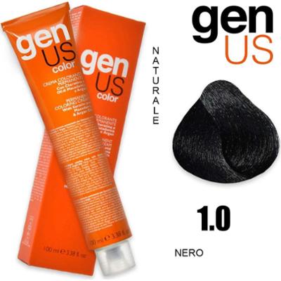 Genus permanentny krem koloryzujący 100 ml 1,0