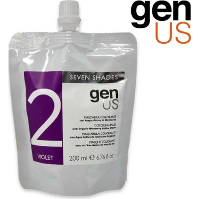 Genus Seven shades 2 Fioletowa maska koloryzująca 200ml