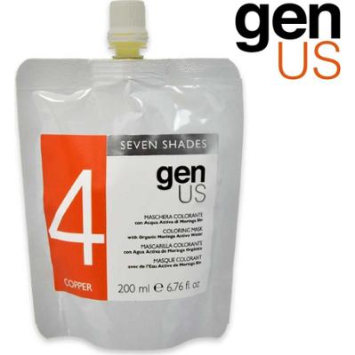 Genus Seven Shades 4 miedziana maska koloryzująca 200ml