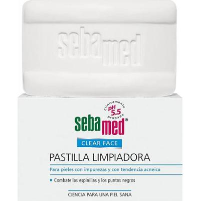 Przezroczysty kostka do mycia twarzy Sebamed 100g
