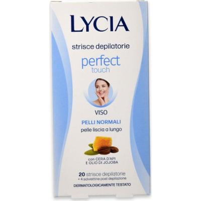 Lycia 20 plastrów do depilacji twarzy do skóry normalnej