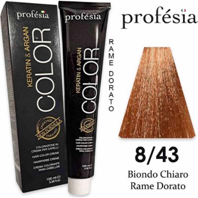 Profesia permanentny kolor 100 ml 8/43