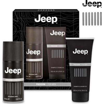 Zestaw upominkowy Jeep Freedom (deo 150ml + płyn do mycia ciała 200ml)