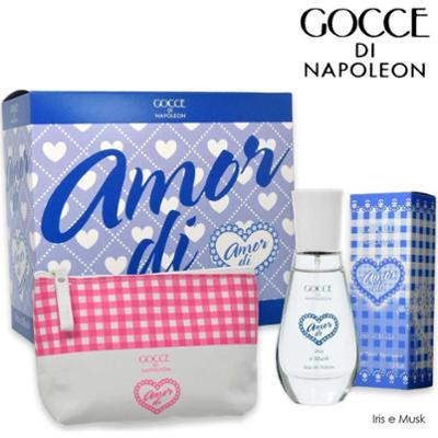 Zestaw kropli miłosnych irys i piżmo edt 30 ml + kopertówka