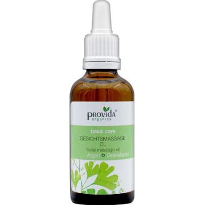 Provida organics Olejek do masażu twarzy Argan & Pomegranate, 50 ml
