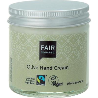 Fair squared Krem do rąk Oliwkowy 50 ml szklanka
