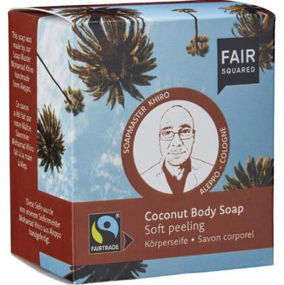 Fair squared Mydło do ciała kokosowe delikatny peeling 160 g