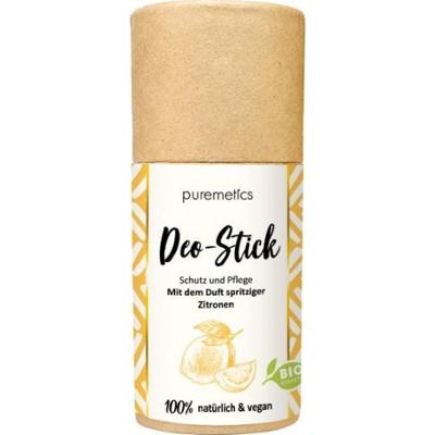 Puremetics Dezodorant w sztyfcie cytrynowym, 50 g