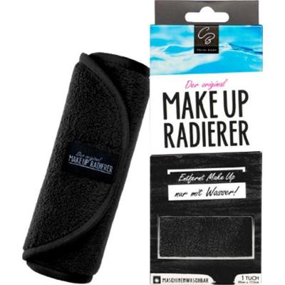 Make up radierer Ściereczka do czyszczenia Zero Odpad, czarne eko-wydanie