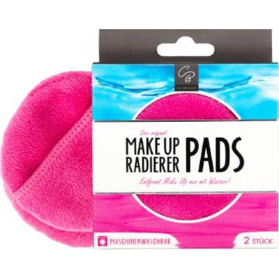 Make up radierer Podkładki czyszczące Eco-Edition - 2 sztuki, różowe