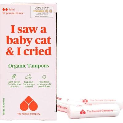 The female company Tampony organiczne, Mini (16 sztuk)