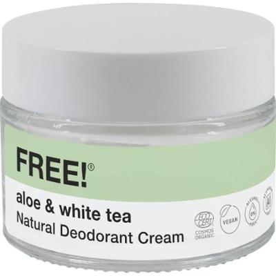 Bezpłatny! organiczny krem dezodorujący Naturale Aloes i biała herbata 50g