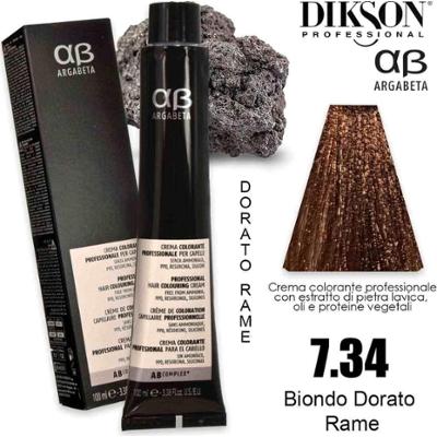 Dikson kolor argabeta 100 ml 7,34 złoty blond miedziany