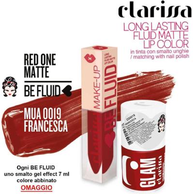 Pomadka w płynie Be Fluid Francesca Red One Matte 4 ml