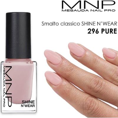 Klasyczny lakier do paznokci Mnp Shine n' Wear 296 pure