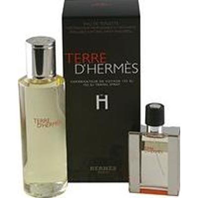Hermes Zestaw prezentowy Terre D'Hermes Woda toaletowa 30 ml oraz uzupełnienie Terre D'Hermes 125 ml - 30 ml