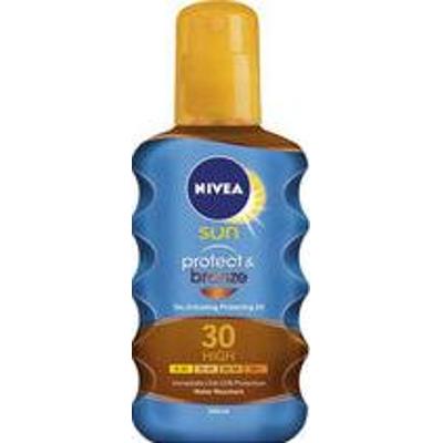 Nivea Ochronny i brązujący olejek do opalania SPF 30 butelka 200 ml