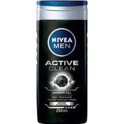 Nivea Nivea Men Active Clean Żel pod prysznic - 250 ml