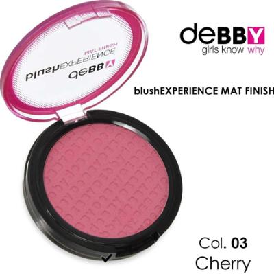 Debby blush Wykończenie matowe 03 wiśnia