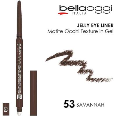 Bella oggi eyeliner w galaretce savannah col.53