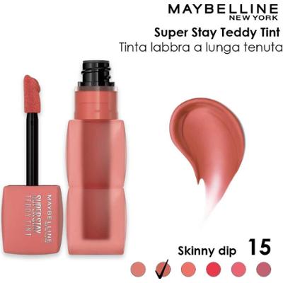 Maybelline Teddy tint pomadka w odcieniu aksamitny mat 15