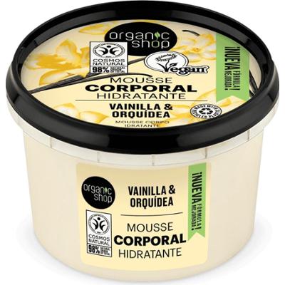 Organic Shop Nawilżający mus do ciała Vanilla Bourbon 250ml