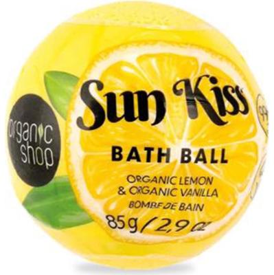Natura Siberica Słoneczny Kiss Organiczna bomba do kąpieli cytrynowa 85g