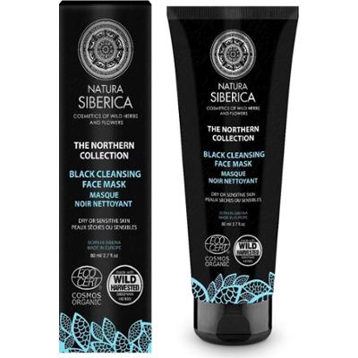 Natura Siberica Czarna oczyszczająca maseczka do twarzy 60ml
