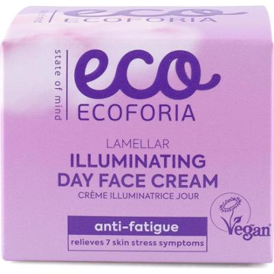 Ecoforia Lamellarowy Krem Rozświetlający na Dzień do Twarzy 50ml