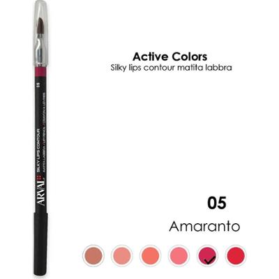 ARVAL Konturówka do ust Silky Lips Contour nr 05 – Amaranth Lip Pencil – Wood