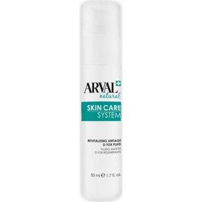 Arval naturalny system pielęgnacji skóry - fluid przeciwstarzeniowy d-tox regenerujący 50 ml