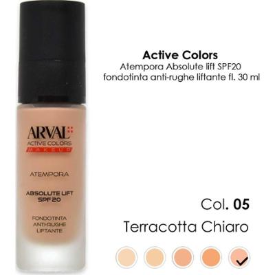 ARVAL ATEMPORA - Absolute Lift SPF20 n. 05 - jasny terakotowy podkład przeciwzmarszczkowy liftingujący fl 30ml